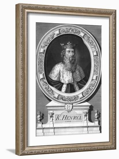 Henry I, King of England-J Smith-Framed Giclee Print