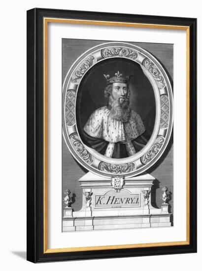 Henry I, King of England-J Smith-Framed Giclee Print