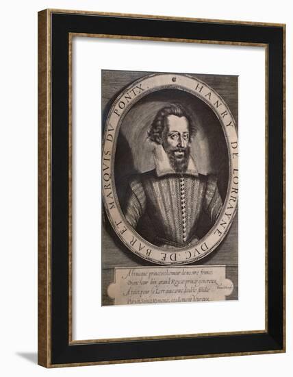 Henry II, Duke of Lorraine, late 16th or early 17th century (1894)-Thomas De Leu-Framed Giclee Print