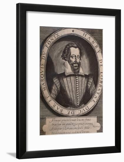 Henry II, Duke of Lorraine, late 16th or early 17th century (1894)-Thomas De Leu-Framed Giclee Print