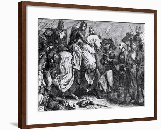 Henry III at the Battle of Lewes, 14th May 1264-Felix Philippoteaux-Framed Giclee Print