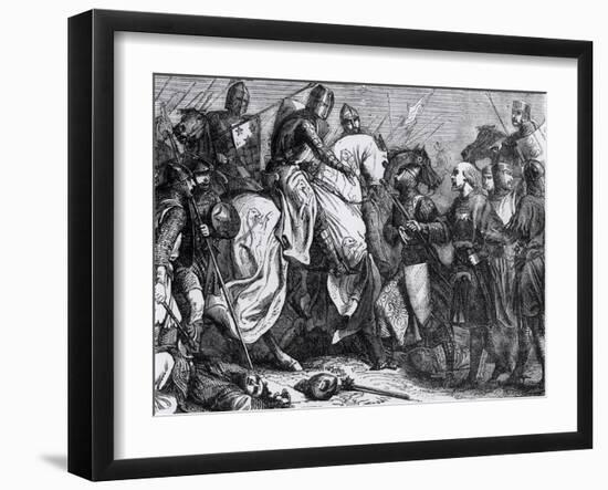 Henry III at the Battle of Lewes, 14th May 1264-Felix Philippoteaux-Framed Giclee Print