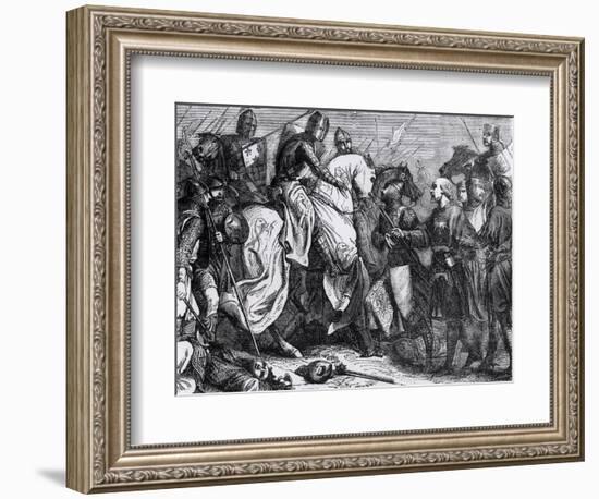 Henry III at the Battle of Lewes, 14th May 1264-Felix Philippoteaux-Framed Giclee Print