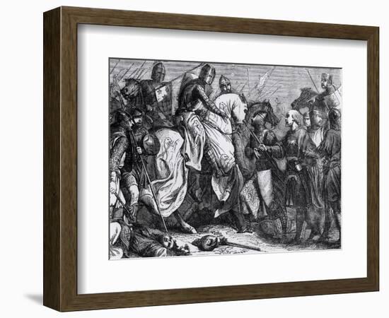 Henry III at the Battle of Lewes, 14th May 1264-Felix Philippoteaux-Framed Giclee Print