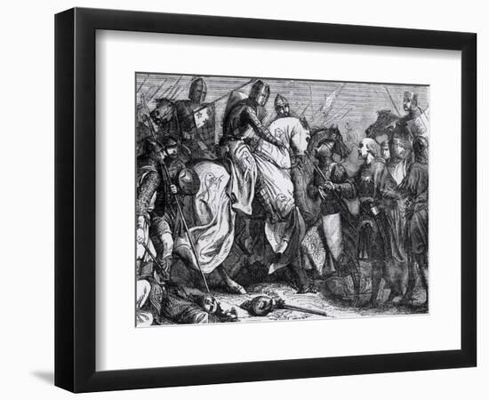 Henry III at the Battle of Lewes, 14th May 1264-Felix Philippoteaux-Framed Giclee Print