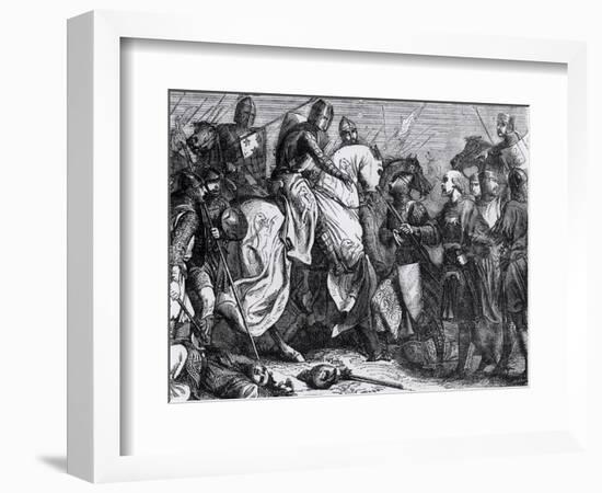Henry III at the Battle of Lewes, 14th May 1264-Felix Philippoteaux-Framed Giclee Print