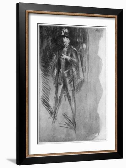 Henry Irving (1838-190) as Philip of Spain, 19th Century-James Abbott McNeill Whistler-Framed Giclee Print