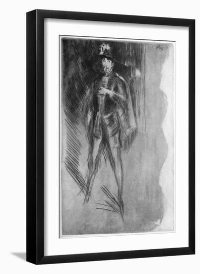 Henry Irving (1838-190) as Philip of Spain, 19th Century-James Abbott McNeill Whistler-Framed Giclee Print