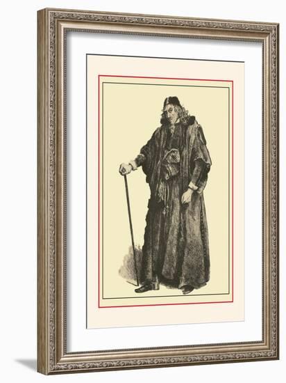Henry Irving as Shylock-null-Framed Art Print
