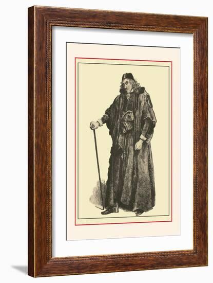 Henry Irving as Shylock-null-Framed Art Print