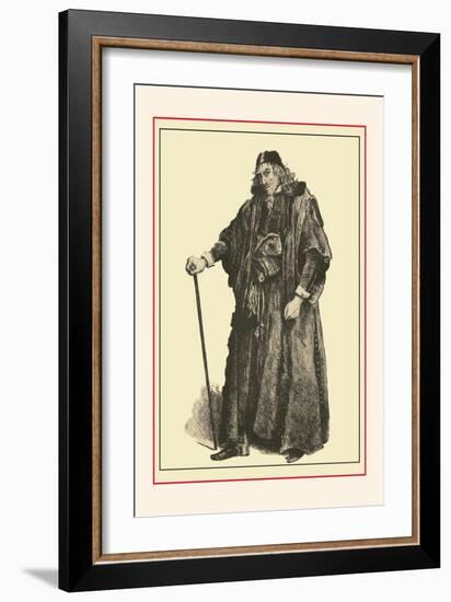 Henry Irving as Shylock-null-Framed Art Print