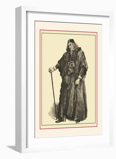 Henry Irving as Shylock-null-Framed Art Print