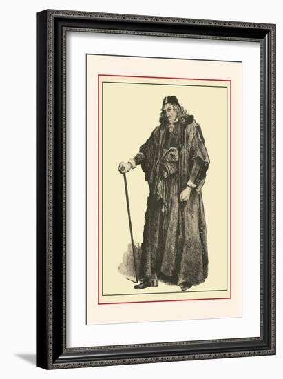 Henry Irving as Shylock-null-Framed Art Print