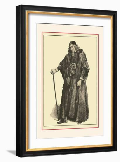 Henry Irving as Shylock-null-Framed Art Print