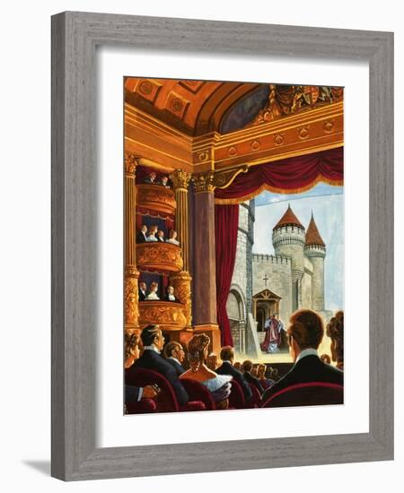 Henry Irving as Thomas a Becket-null-Framed Giclee Print