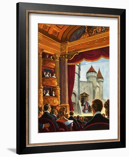 Henry Irving as Thomas a Becket-null-Framed Giclee Print