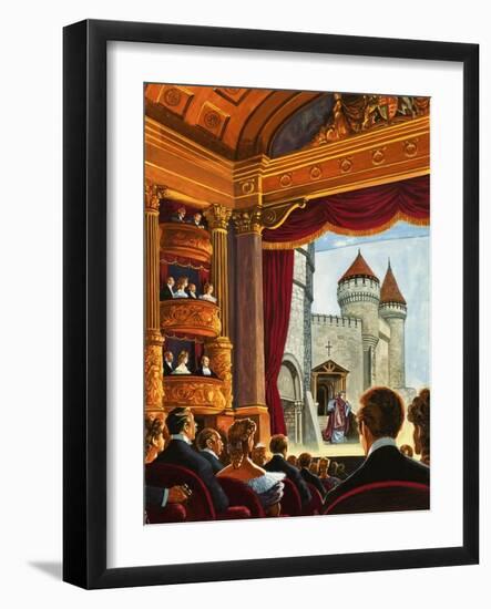 Henry Irving as Thomas a Becket-null-Framed Giclee Print