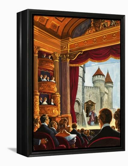 Henry Irving as Thomas a Becket-null-Framed Premier Image Canvas