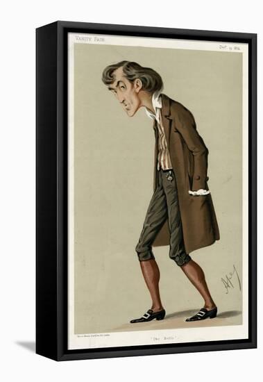 Henry Irving, VFair 1874-Carlo Pellegrini-Framed Stretched Canvas