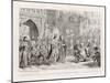 Henry IV, Act V Scene V: Sir John Falstaff Receiving a Most Unexpected Rebuke from King Henry V-George Cruikshank-Mounted Art Print