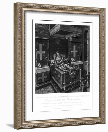 Henry IV, King of France-Robert Dunkarton-Framed Giclee Print