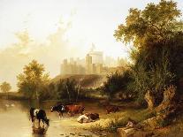 A View of Windsor Castle from the Thames-Henry John Boddington-Framed Giclee Print