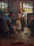 Longfellow-TheVillage Blacksmith-Henry John Dobson-Giclee Print