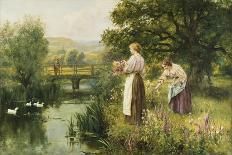 River Banks and River Blossoms, 1909-Henry John Yeend King-Giclee Print