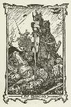 The Witch-Maiden Sees the Young Man Under a Tree-Henry Justice Ford-Photographic Print