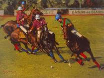 Polo At Deauville-Henry Koehler-Art Print