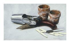 Pot Plant Tools-Henry Koehler-Premium Giclee Print