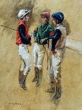 Three Jockeys-Henry Koehler-Framed Stretched Canvas