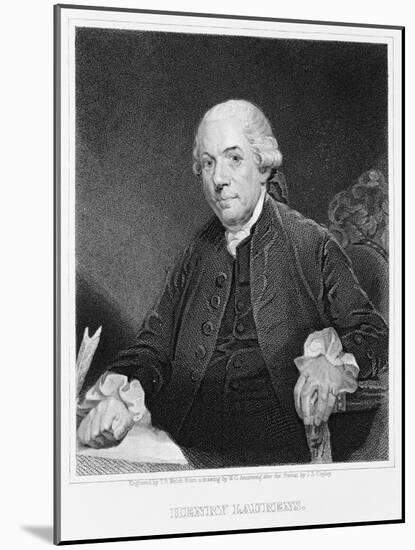 Henry Laurens-Thomas B. Welch-Mounted Giclee Print