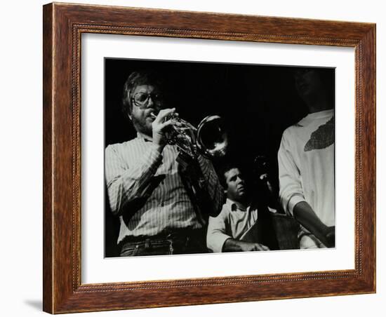 Henry Lowther, Chris Laurence and Norma Winstone on Stage at the Stables, Wavendon, Buckinghamshire-Denis Williams-Framed Photographic Print