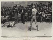 A Survival of Pugilism, a Glove Fight in 1896, Time!-Henry Marriott Paget-Giclee Print