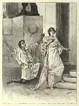 Hypatia at the Haymarket Theatre, Philammon Declaring His Love for Hypatia-Henry Marriott Paget-Giclee Print