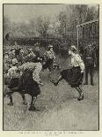 A Survival of Pugilism, a Glove Fight in 1896, Time!-Henry Marriott Paget-Giclee Print