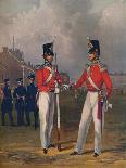 The Hon. Artillery Company-Officer and Private, 1848, (1914)-Henry Martens-Giclee Print