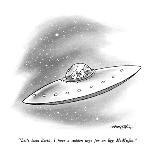 "Let's buzz Earth.  I have a sudden urge for an Egg McMuffin." - New Yorker Cartoon-Henry Martin-Premium Giclee Print
