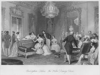 'The United Service Club. The Map room', c1841-Henry Melville-Giclee Print