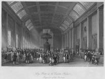 'Long Room in the Custom House. Payment of the Customs', c1841-Henry Melville-Giclee Print