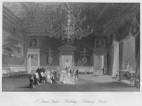 'Buckingham Palace. The Yellow Drawing Room', c1841-Henry Melville-Framed Giclee Print