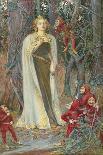 Pre-Raphaelite Paintings : Once upon a Time (Snow White) (Blanche Neige) Par Rheam, Henry Meynell (-Henry Meynell Rheam-Giclee Print