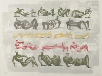 17 Reclining Figures, 1963-Henry Moore-Giclee Print