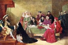 The Trial of Queen Catherine-Henry O'Neill-Mounted Giclee Print