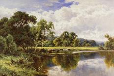 The Thames Near Henley-Henry Parker-Giclee Print