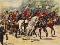 Procession of Nine Kings, Funeral of King Edward VII, 20 May 1910-Henry Payne-Giclee Print