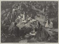Carolling, 1887, Printed January 1890-Henry Peach Robinson-Framed Giclee Print