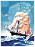 Clippership - Child Life-Henry Pitz-Framed Premier Image Canvas