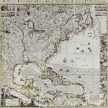 A Map of the British Empire in America, circa 1734-Henry Popple-Premier Image Canvas
